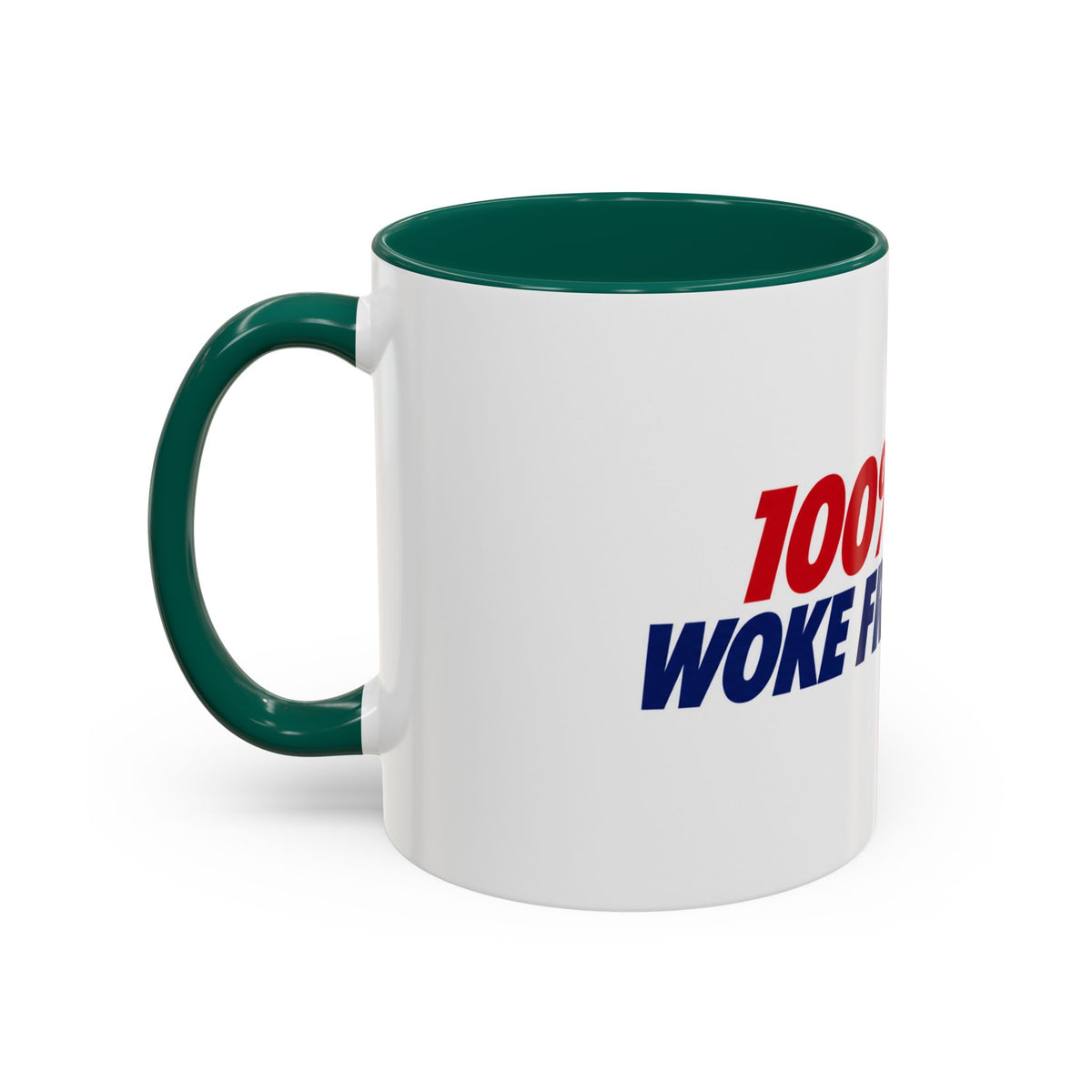 100% Woke Free Donald Trump Uncle Sam Ceramic Coffee Mug