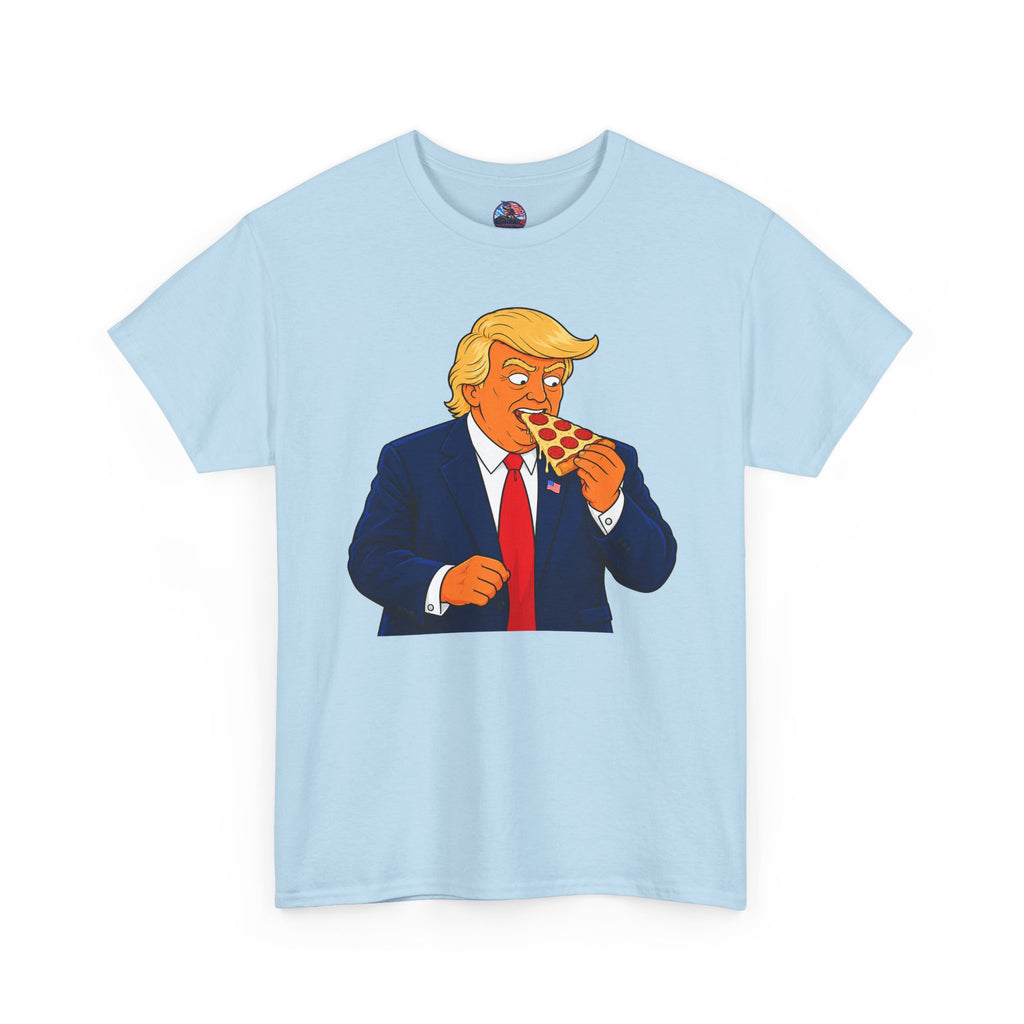 Donald Trump Eating Burger Graphic T-Shirt