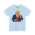 Donald Trump Eating Burger Graphic T-Shirt