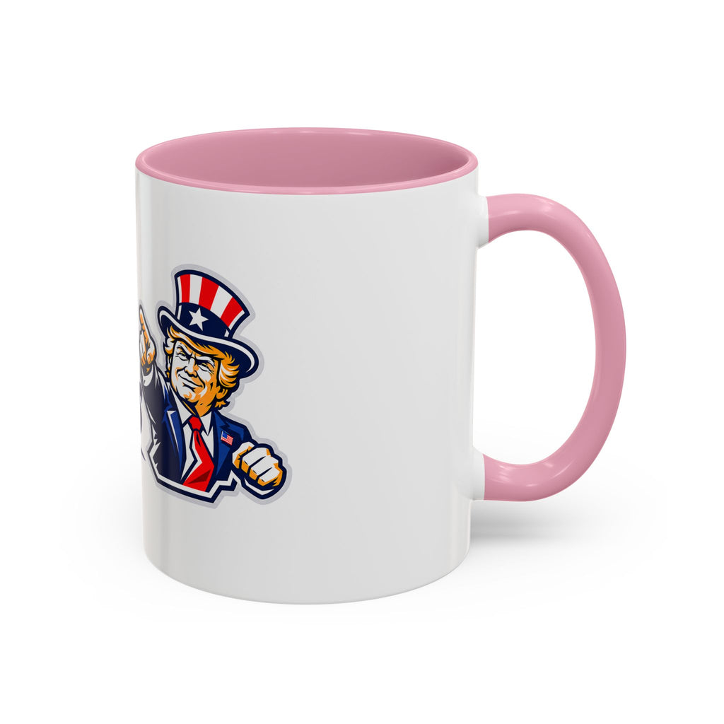 Donald Trump "No Bad Hombres" Uncle Sam Ceramic Coffee Mug