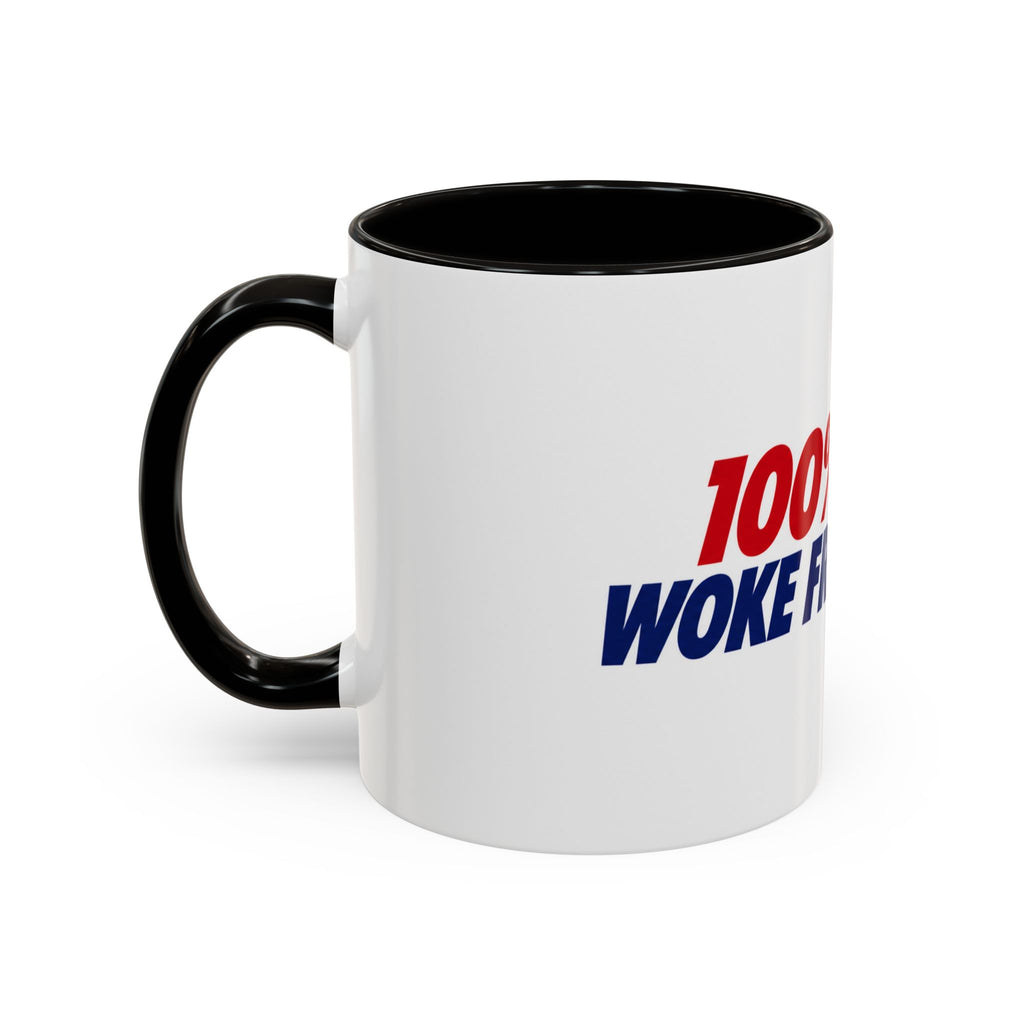 100% Woke Free Donald Trump Uncle Sam Ceramic Coffee Mug