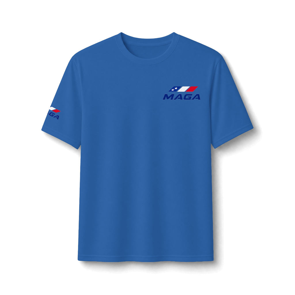 Patriot Performance Tee — The Conservative Brand Small Chest Logo Patriotic Athletic Shirt