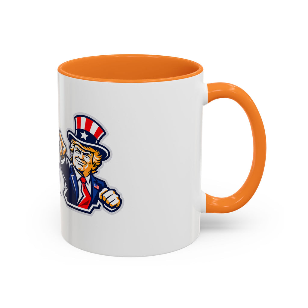 Donald Trump "No Bad Hombres" Uncle Sam Ceramic Coffee Mug