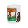 Angry Rosie Satirical Talk Show Cartoon Mug | Ceramic Coffee Cup