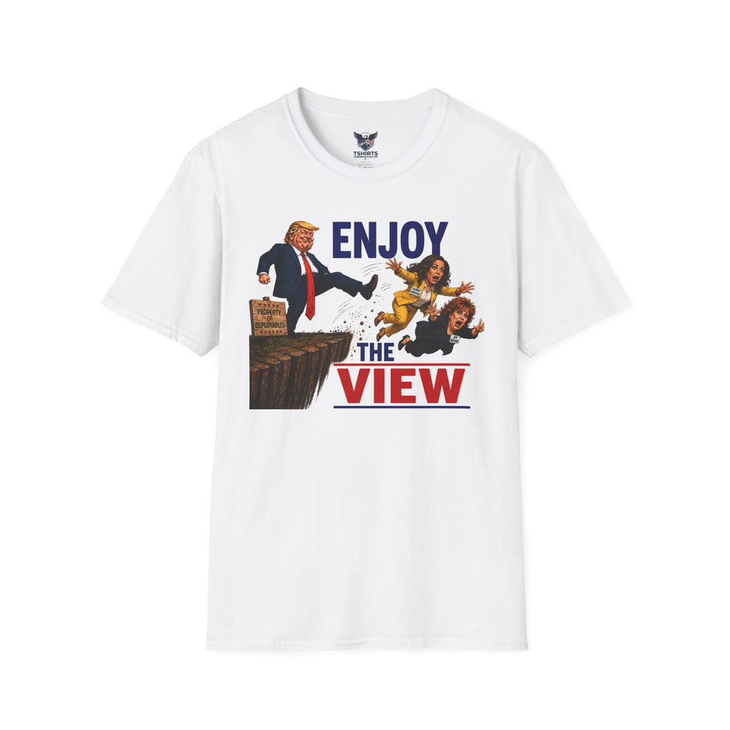Enjoy The View political satire T-Shirt