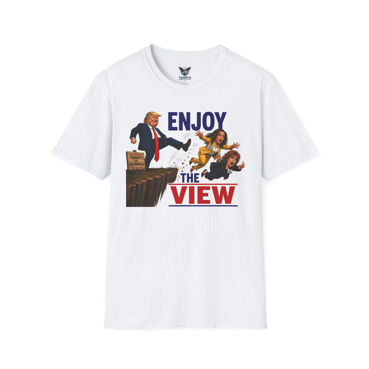 Enjoy The View political satire T-Shirt