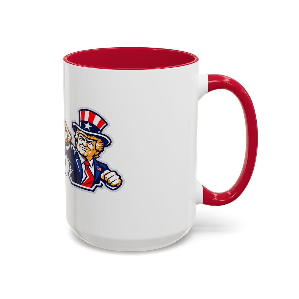 Donald Trump "No Bad Hombres" Uncle Sam Ceramic Coffee Mug