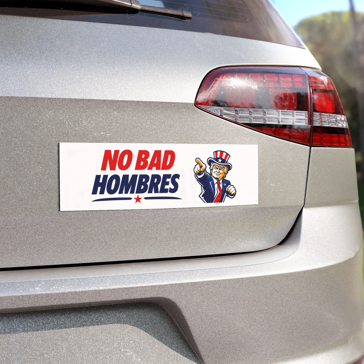 Trump Car Magnet | Patriotic Uncle Sam Graphic