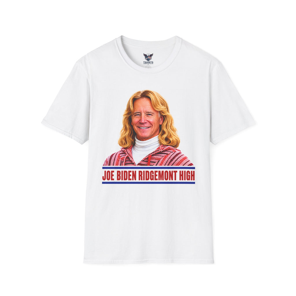 Portrait Graphic T-Shirt — 'Joe Biden Ridgemont High' Vintage-Style Tee
