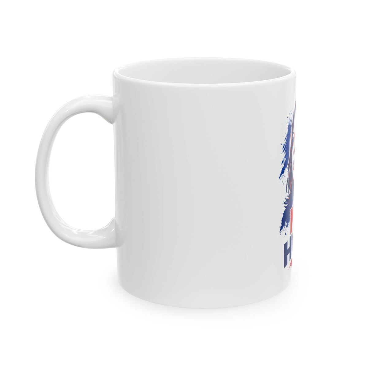 Kamala Harris No Hope Graphic Face Mug | Political Statement Coffee Mug