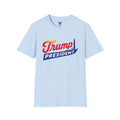 Vintage Capital Skyline Trump President Graphic Tee – Retro Patriotic Republican Streetwear & Conservative Political Statement Shirt