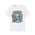 "Trump Patriot Shirt | America First T-Shirt | Conservative Republican Apparel | God Family Country Tee" | anti-woke tshirt | Keep Boys Out of Girls Sports T-Shirt | Swimming Podium Illustration
