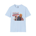 Trump Always Winning Patriotic American Flag Graphic Tee - Conservative Republican Collector T-Shirt