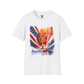 "Trump Patriot Shirt | America First T-Shirt | Conservative Republican Apparel | God Family Country Tee" | anti-woke tshirt | Trump Portrait T-Shirt — "MAGA Now" Patriotic American Flag Tee