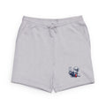 Black Fleece President Trump Sweatshorts with Peace Sign Skeleton Patch — Casual Summer Lounge Shorts