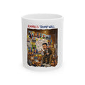 Conspiracy Board Featuring Kimmel and Trump Cartoon Mug | 11oz 15oz Ceramic