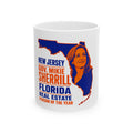 Florida Real Estate Agent Sales Person of the Year Mug — Gov. Mikie Sherrill SatireDesign (11oz, 15oz)