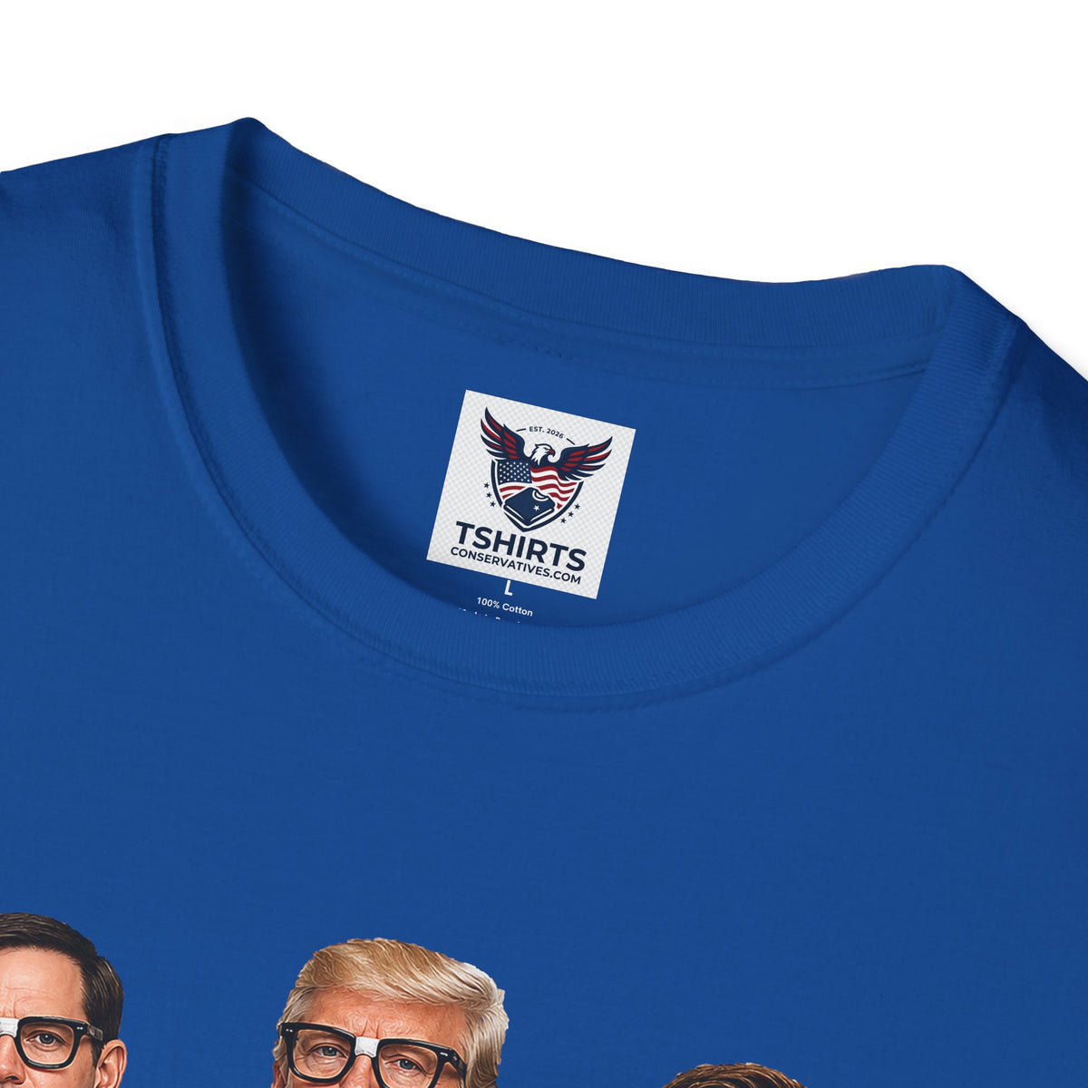 MAGA Brothers T-Shirt — Rubio, Trump, Vance Hanson Brothers Patriotic Hockey Jersey Graphic Tee