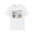 Political Cartoon Comic Strip T-Shirt | Liberal vs Fragile Egg Graphic Tee