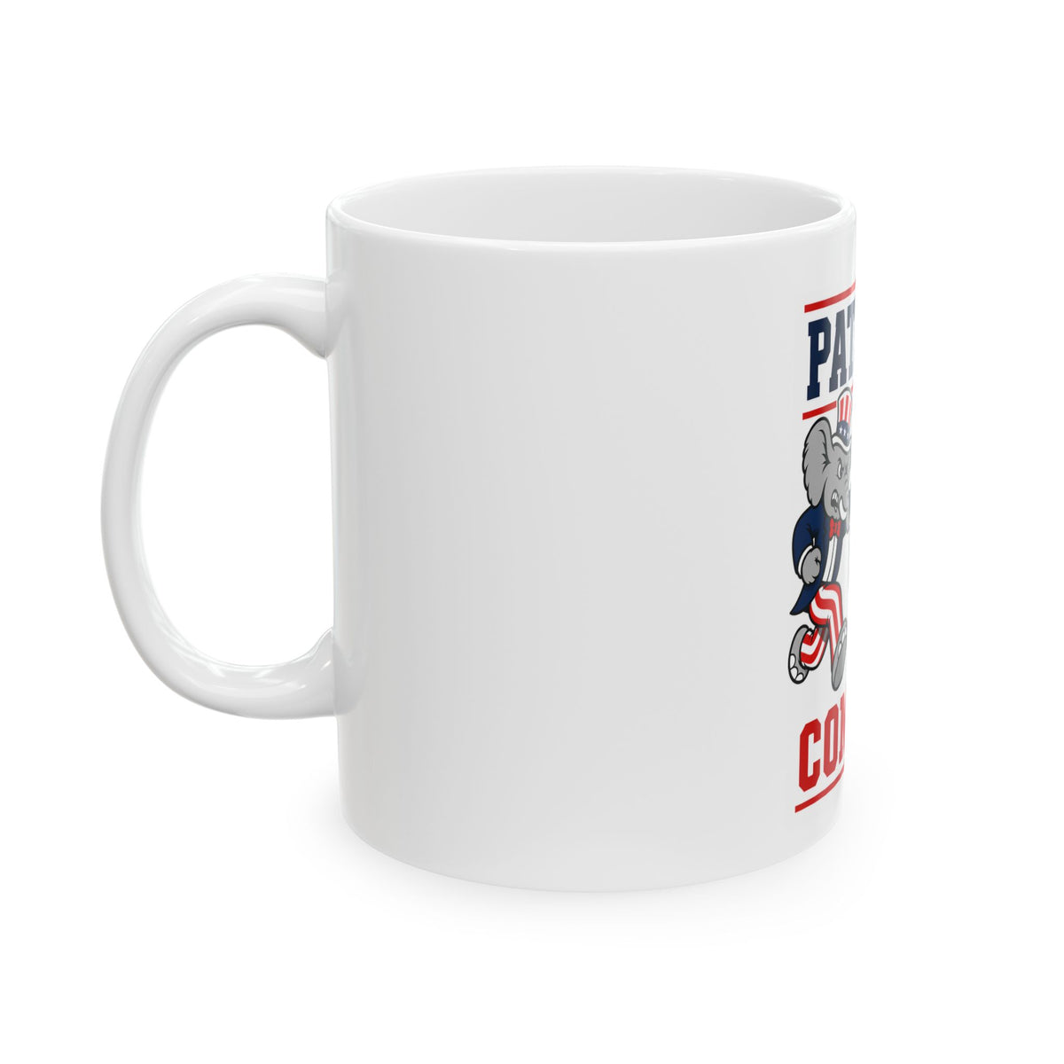 Patriots vs Commies Heisman Mug | Ceramic Coffee Cup 11oz 15oz