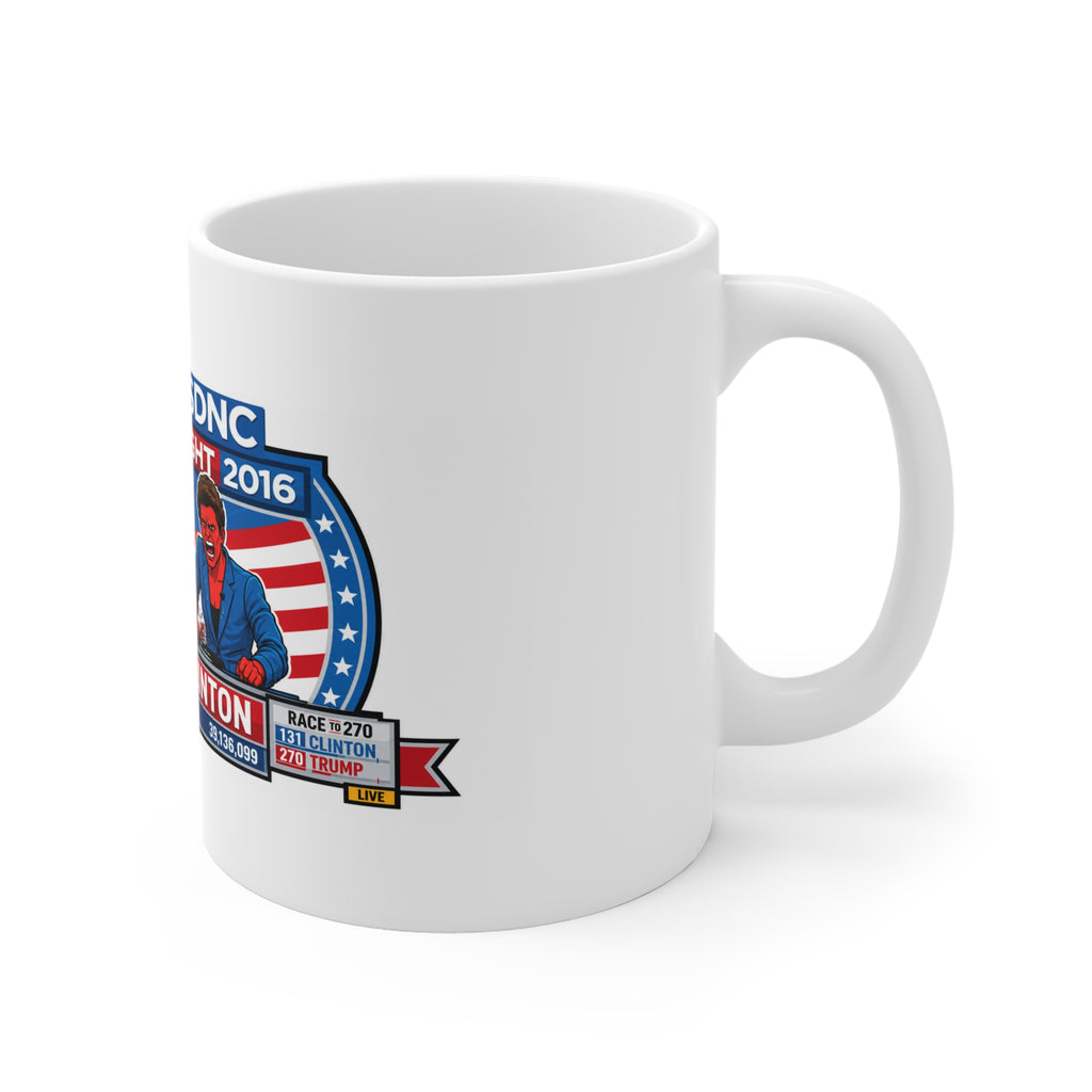 Patriotic Conservative Political Satire Coffee Mug – Funny Election Night Trump Coffee Cup for Republicans and MAGA Supporters