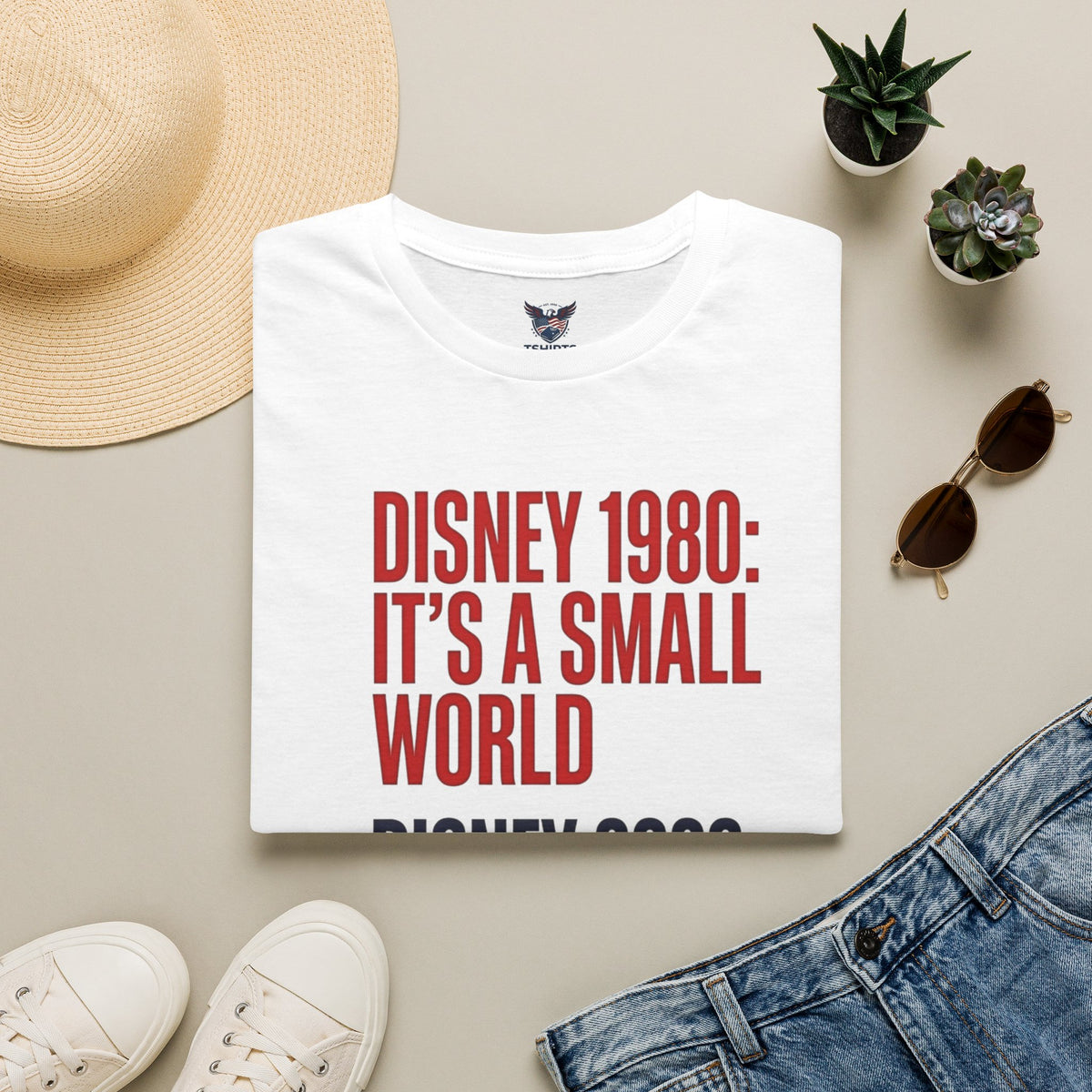 "Trump Patriot Shirt | America First T-Shirt | Conservative Republican Apparel | God Family Country Tee" | anti-woke tshirt | Disney 1980/2026 Typography T-Shirt | It's a Small World vs It's a Strange...