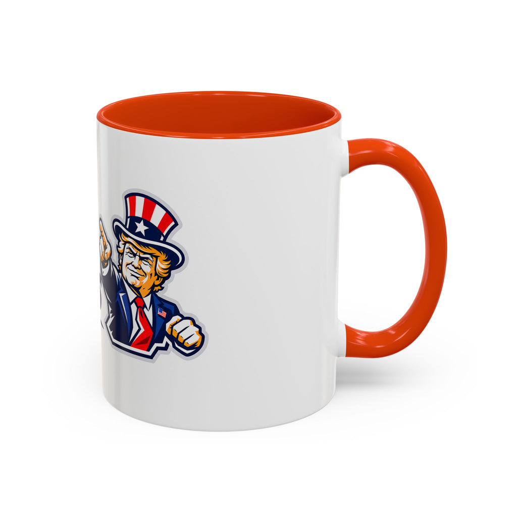 Donald Trump "No Bad Hombres" Uncle Sam Ceramic Coffee Mug