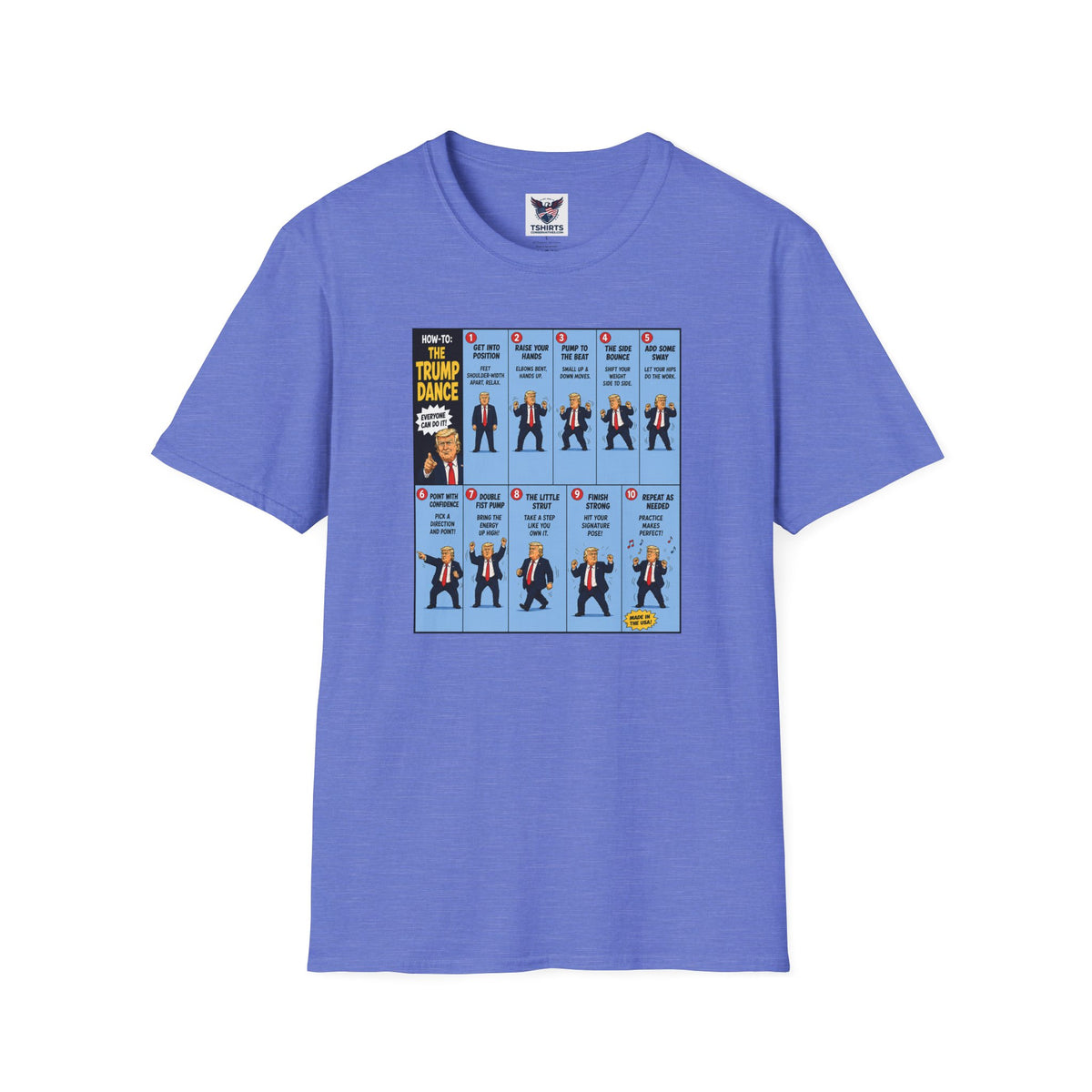 T-Shirt — "How to: The Trump Dance" Step-by-Step Graphic Tee