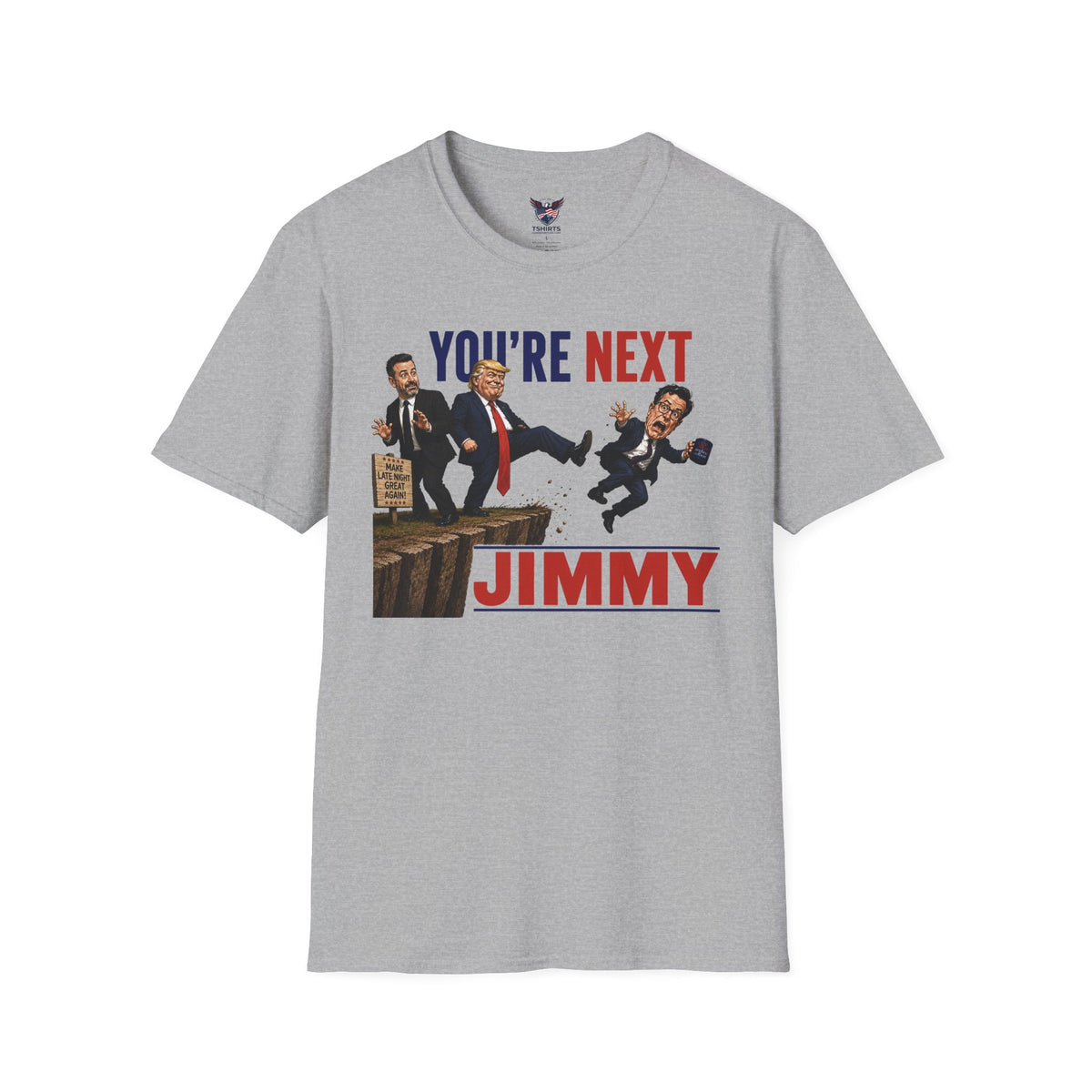 Patriotic Political Satire Conservative Graphic Tee – Funny Right-Wing Novelty Apparel