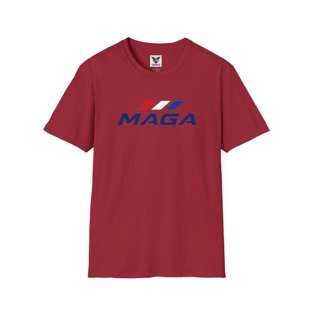 MAGA Patriotic T‑Shirt — Red White Blue Logo Tee - The Conservative Brand