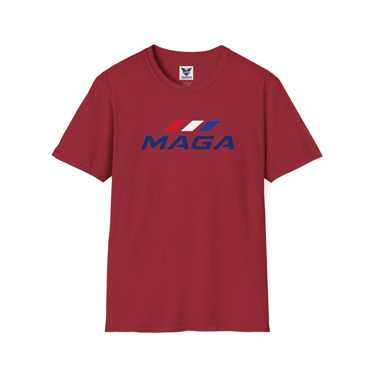 MAGA Patriotic T‑Shirt — Red White Blue Logo Tee - The Conservative Brand