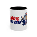 100% Woke Free Donald Trump Uncle Sam Ceramic Coffee Mug