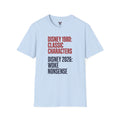Classic vs. Woke Political Graphic Tee - Anti-Woke Conservative T-Shirt