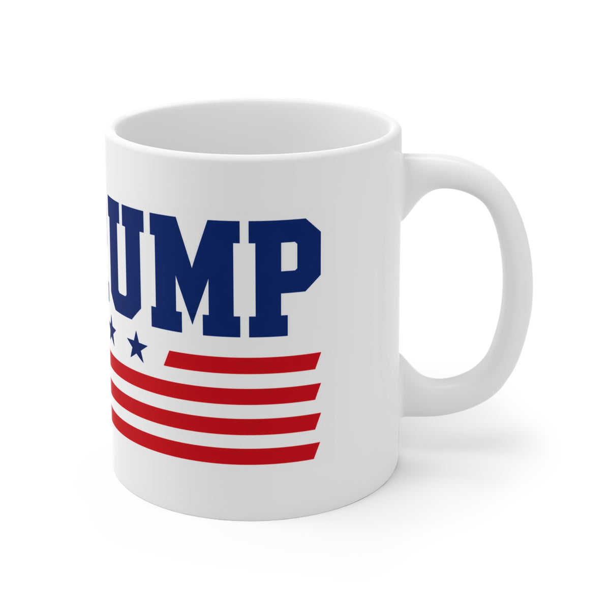 45/47 PRESIDENT TRUMP MUG Patriotic Vote Mug — Red, White & Blue Election Coffee Cup