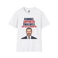 Political Statement T-Shirt | Text and Portrait Design, News Commentary