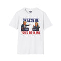 Trump vs Hillary Debate "YOU'D BE IN JAIL" Graphic tshirt
