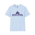 MAGA Rebel Motorcycle Club T-Shirt | Biker Graphic, Patriotic Red Blue