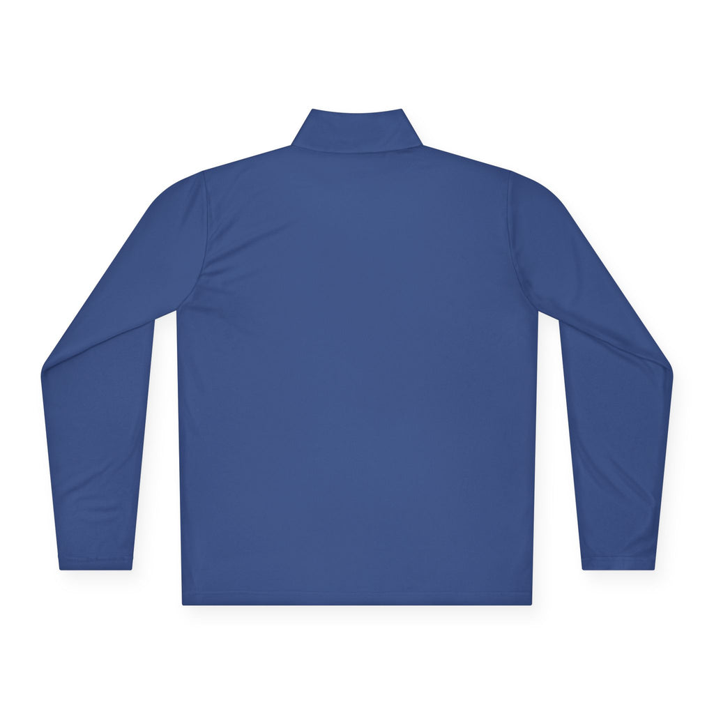 Quarter-Zip Pullover — Retro MAGA-Inspired Logo Chest Tee - The Conservative Brand