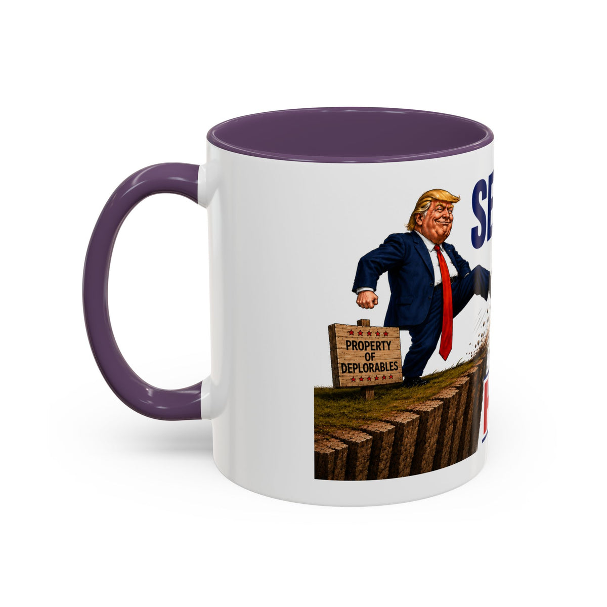 Funny Trump "See Ya Hillary" Political Satire Coffee Mug – 11oz Republican Gag Gift