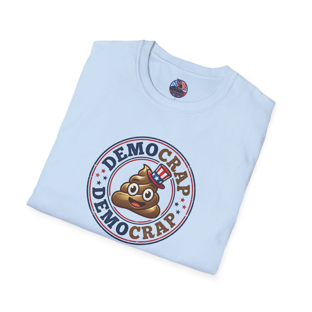 Democrapp Poop Political Humor T-Shirt | MAGA tshirt