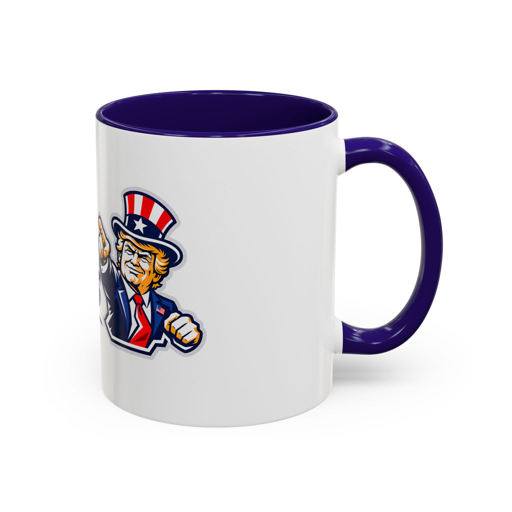 Donald Trump "No Bad Hombres" Uncle Sam Ceramic Coffee Mug