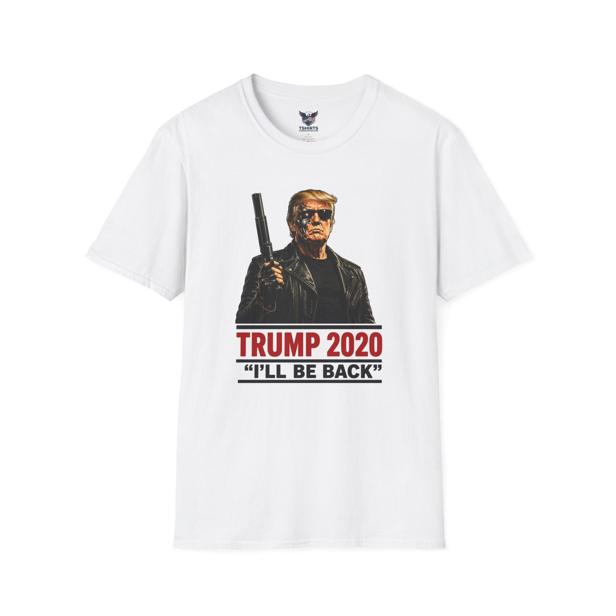 Graphic Tee — 'I'll Be Back' 2020 Political Portrait