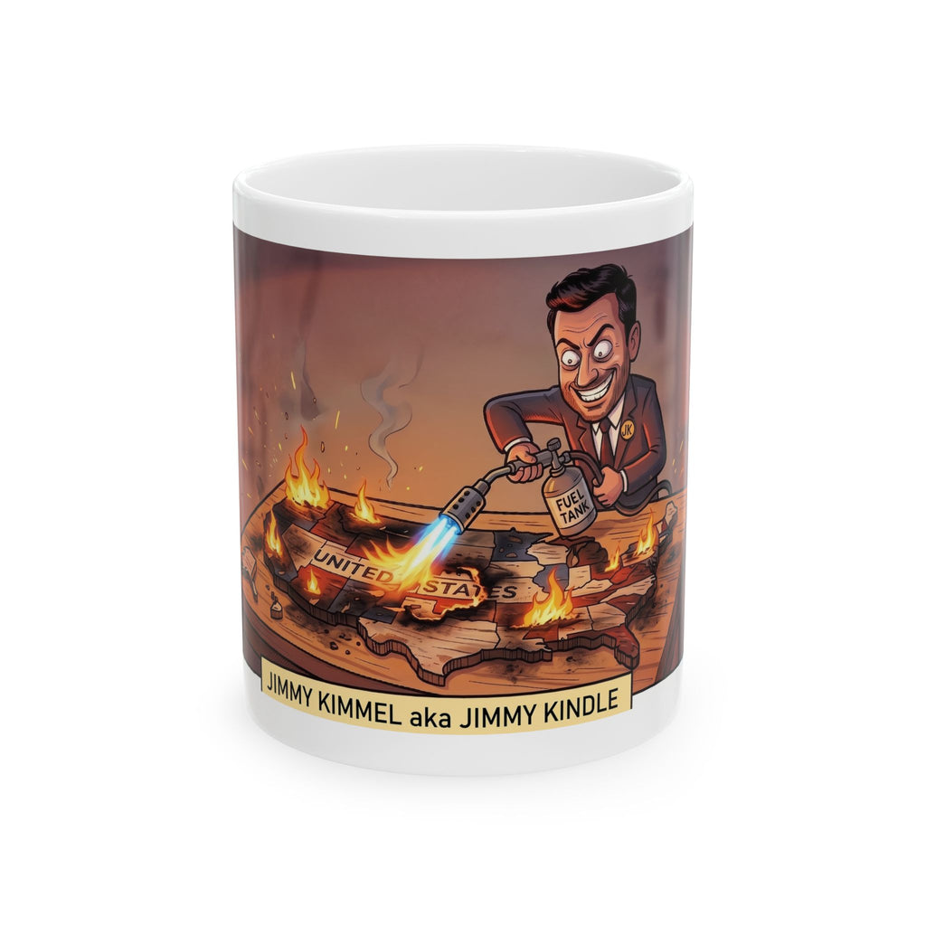 Late-Night Host Jimmy Kindle Mug | Ceramic Mug