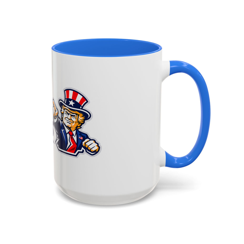 Donald Trump "No Bad Hombres" Uncle Sam Ceramic Coffee Mug