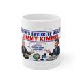 KIMMEL Political Satire Mug — "Putin's Favorite Asset: Jimmy Kimmel" Novelty 11oz Coffee Cup