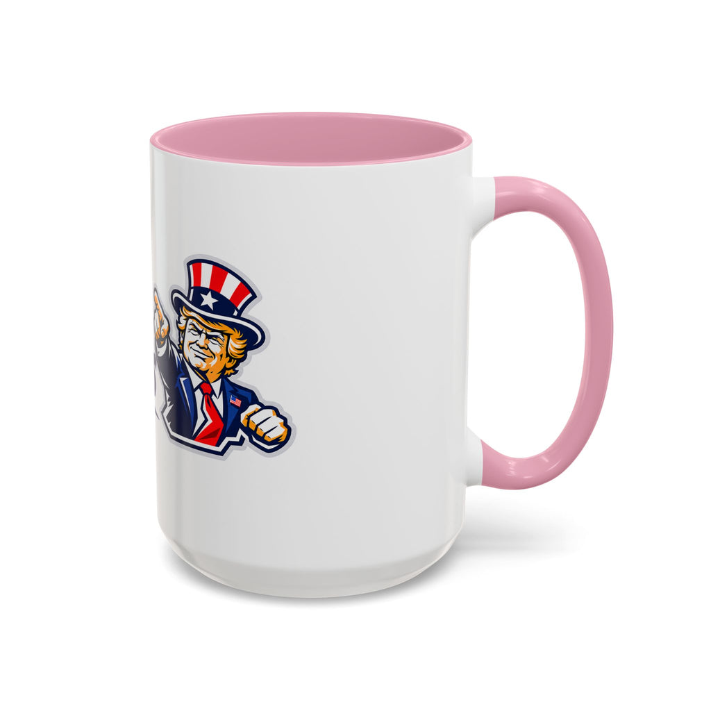 Donald Trump "No Bad Hombres" Uncle Sam Ceramic Coffee Mug