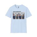 Sleazy Democrats Political Satire Cartoon Graphic Tee – Funny Right-Wing Republican Conservative Novelty T-Shirt