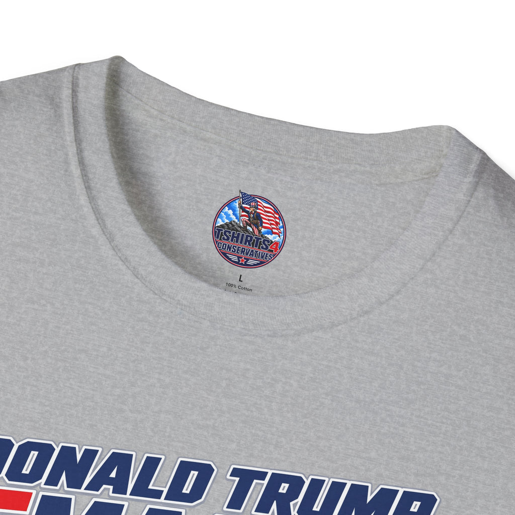 Donald Trump 45 MAGA 47 Patriotic Conservative T-Shirt