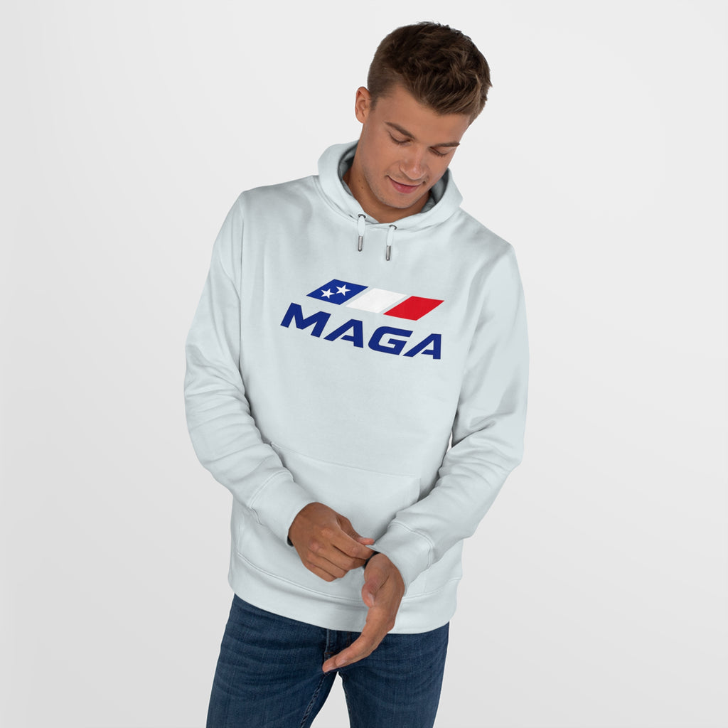 MAGA Hooded Sweatshirt — The Conservative Brand - Patriotic Red White & Blue Logo Hoodie