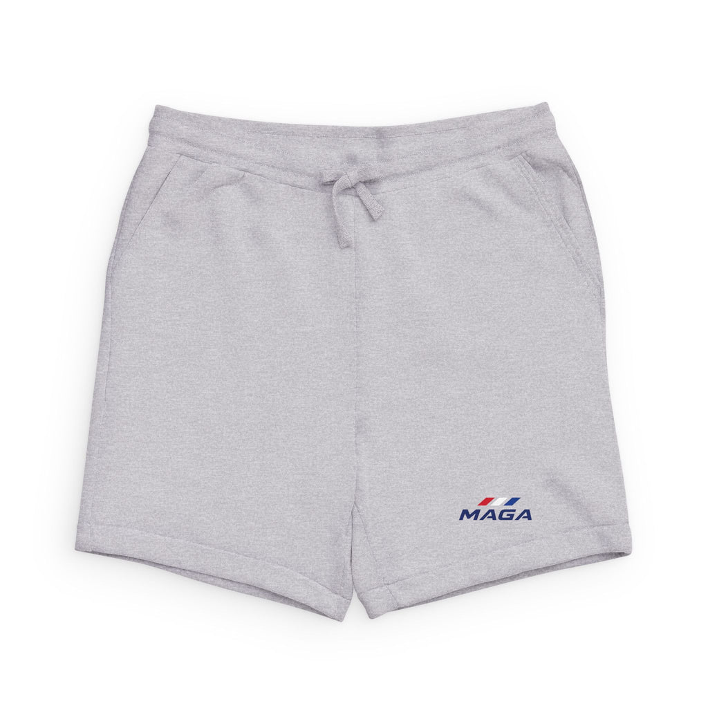 Sponge Fleece Sweatshorts with 'MAGA' Logo – Casual Athletic Lounge Shorts - The Conservative Brand